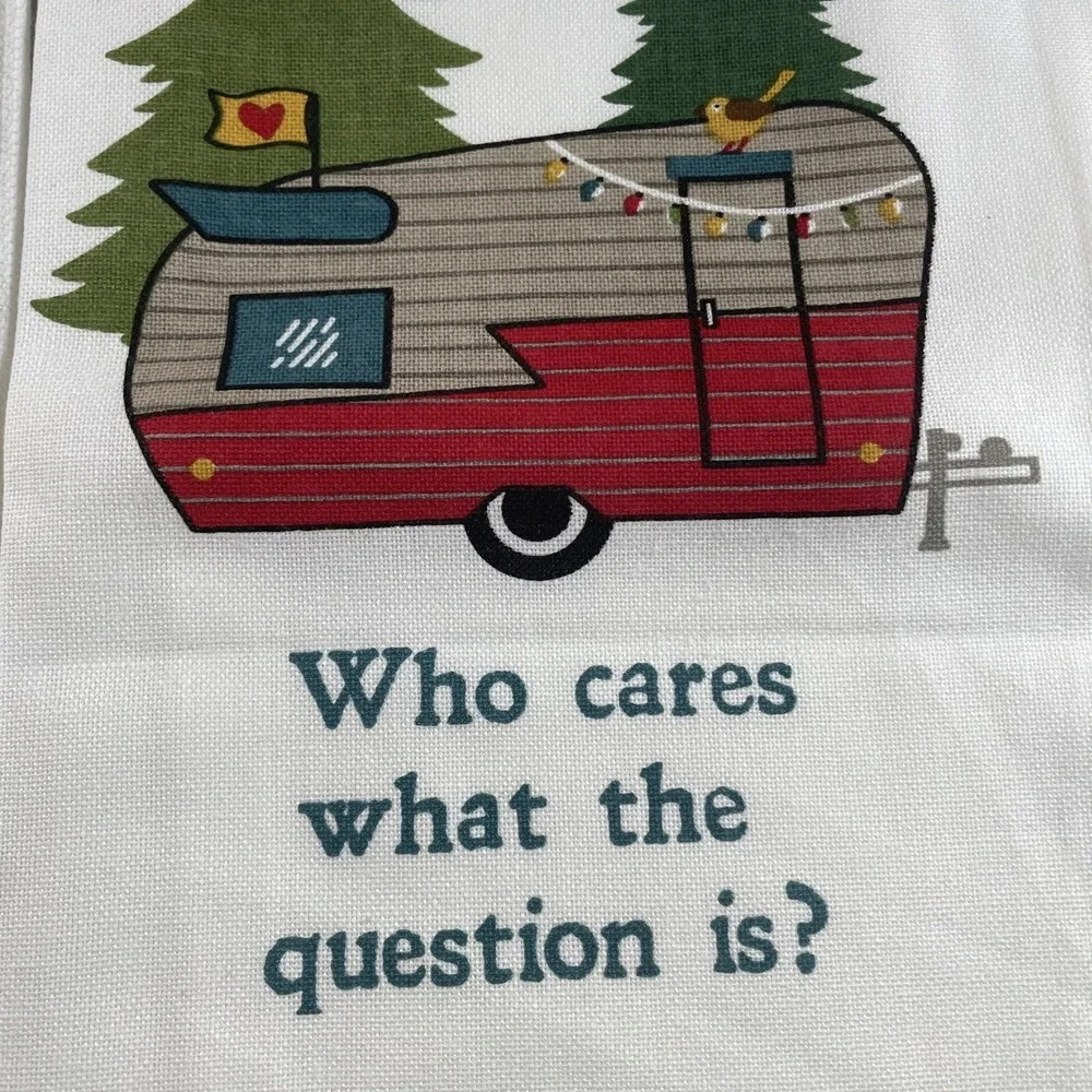 Kay Dee Designs Retro Camper RV Bundle Kitchen Towels 1 Dual Purpose 1 Tea Towel